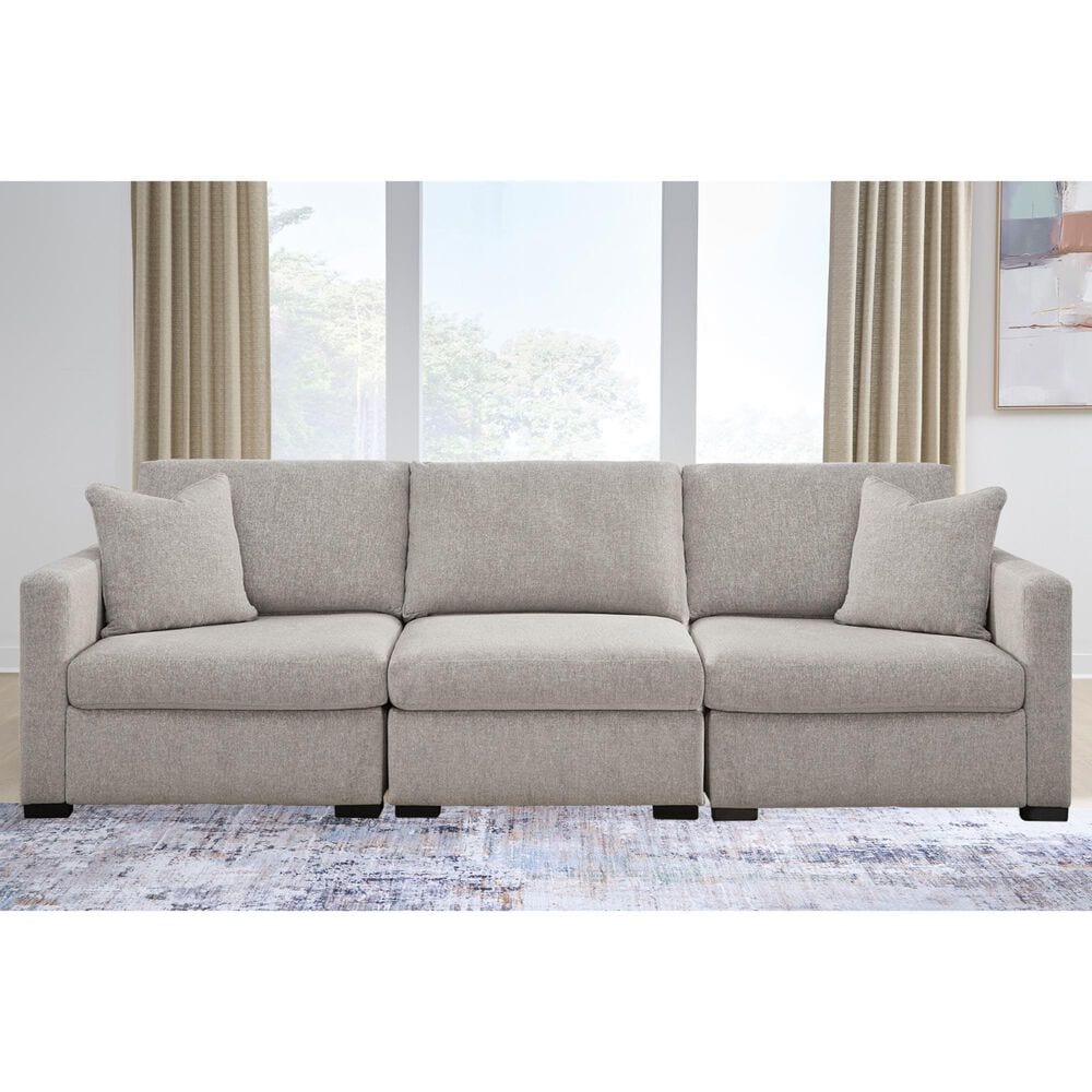 Ashley ModMax Luxe 3-Piece Symmetrical Sectional Sofa in Flint, , large