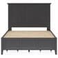 Urban Home Grace Queen Storage Bed in Raven Black, , large