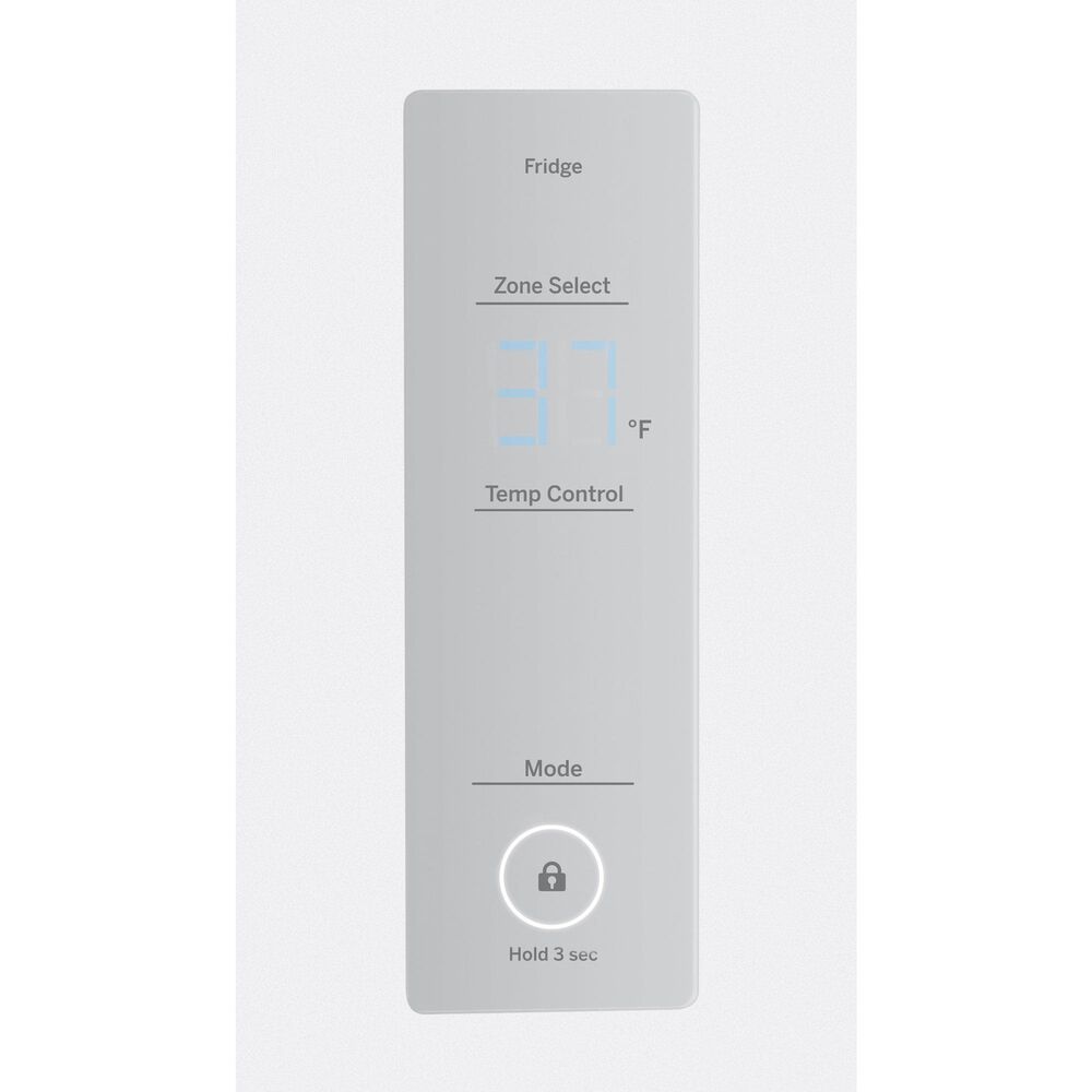 GE Appliances 11.9 Cu. Ft. Counter Depth Bottom-Freezer Refrigerator in Stainless Steel, , large