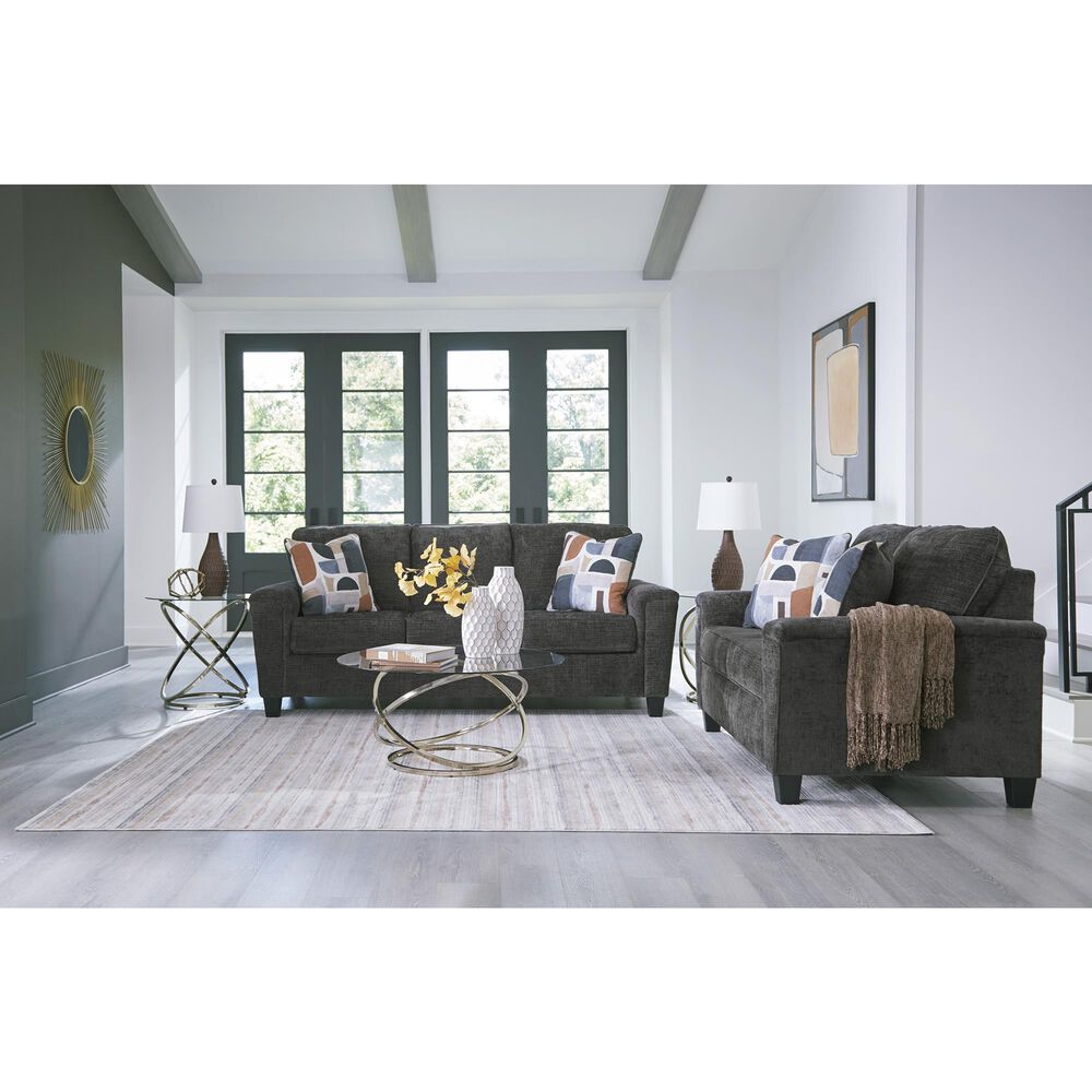 ASHLEY Erinslane Stationary Sofa and Loveseat Set in Dusk, , large
