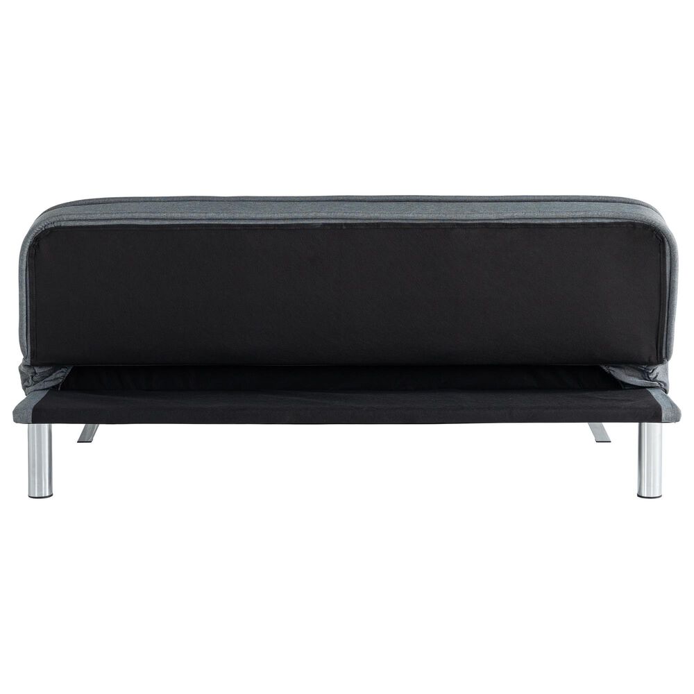 Lifestyle Solutions Toni Convertible Sofa in Charcoal, , large