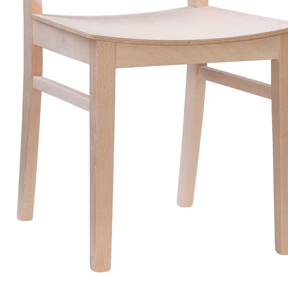 Linon Home Decor Devin Side Chair in Unfinished, , large