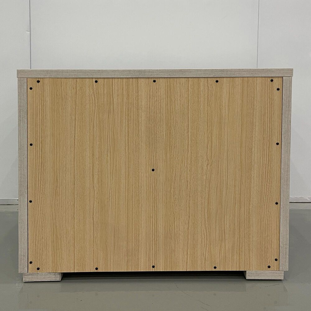 Mayberry Hill San Matteo 5-Piece Twin Bedroom Set in Ash Grey and White, , large