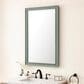 James Martin Vanities Glenbrooke 26" Rectangular Mirror in Smokey Celadon, , large