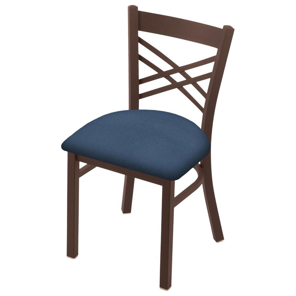 Holland Bar Stool 620 Catalina 18" Chair with Bronze and Rein Bay Seat, , large