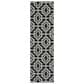 Oriental Weavers Marina 1491Z 2"3" x 7"6" Black and Grey Runner, , large