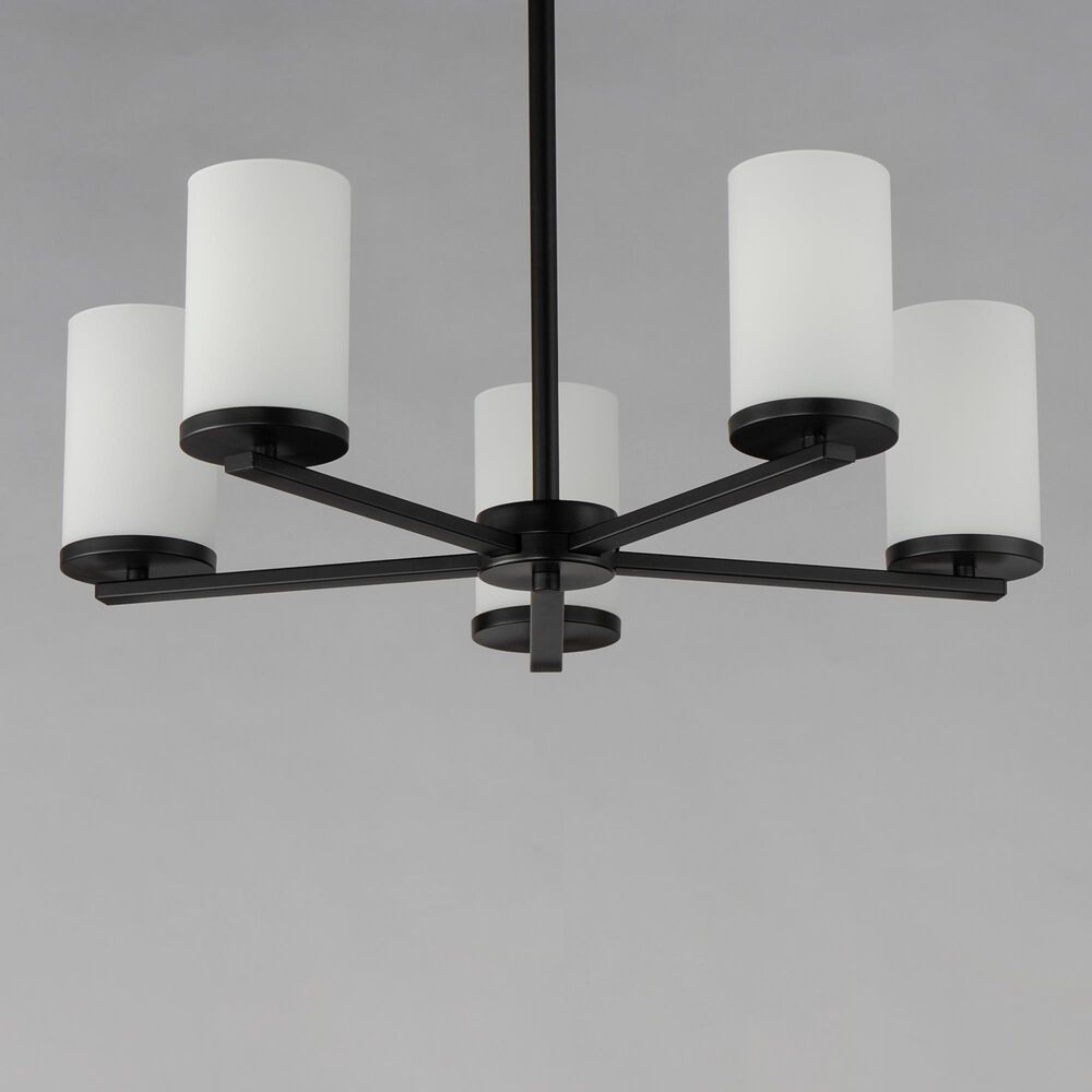Maxim Lighting Lateral 5-Light Chandelier in Matte Black, , large