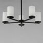 Maxim Lighting Lateral 5-Light Chandelier in Matte Black, , large