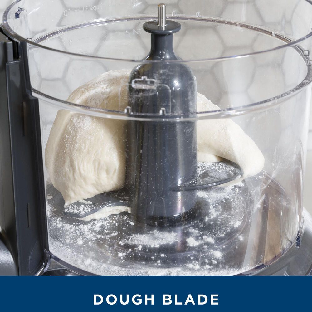 GE Appliances 12Cup Food Processor with Accessories in Stainless Steel