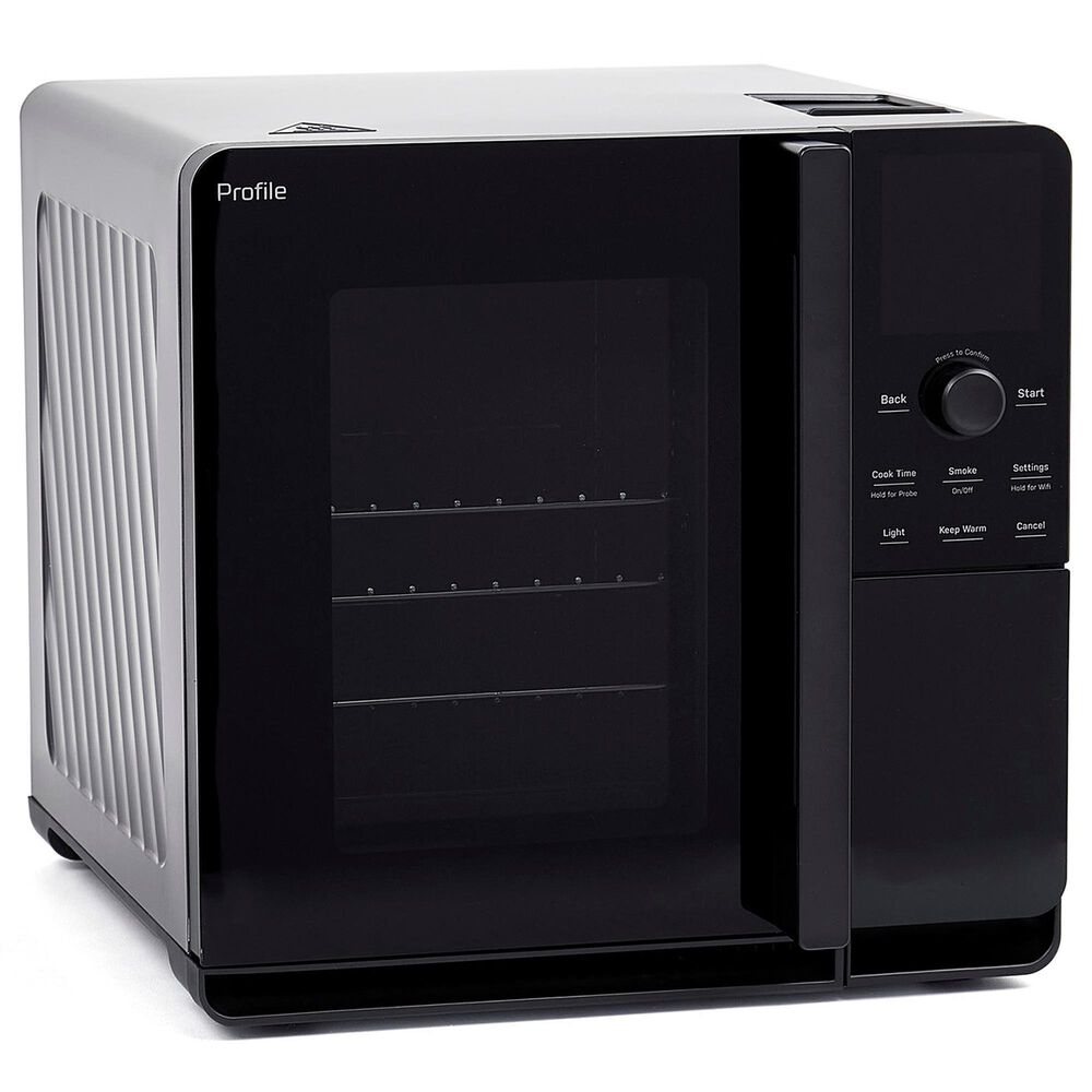 GE Profile Smart Indoor Smoker in Carbon Black, , large