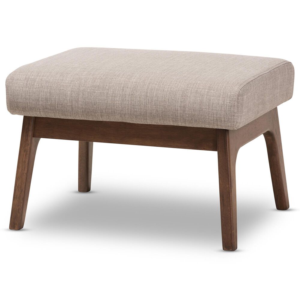 Baxton Studio Bianca Ottoman in Light Grey, , large