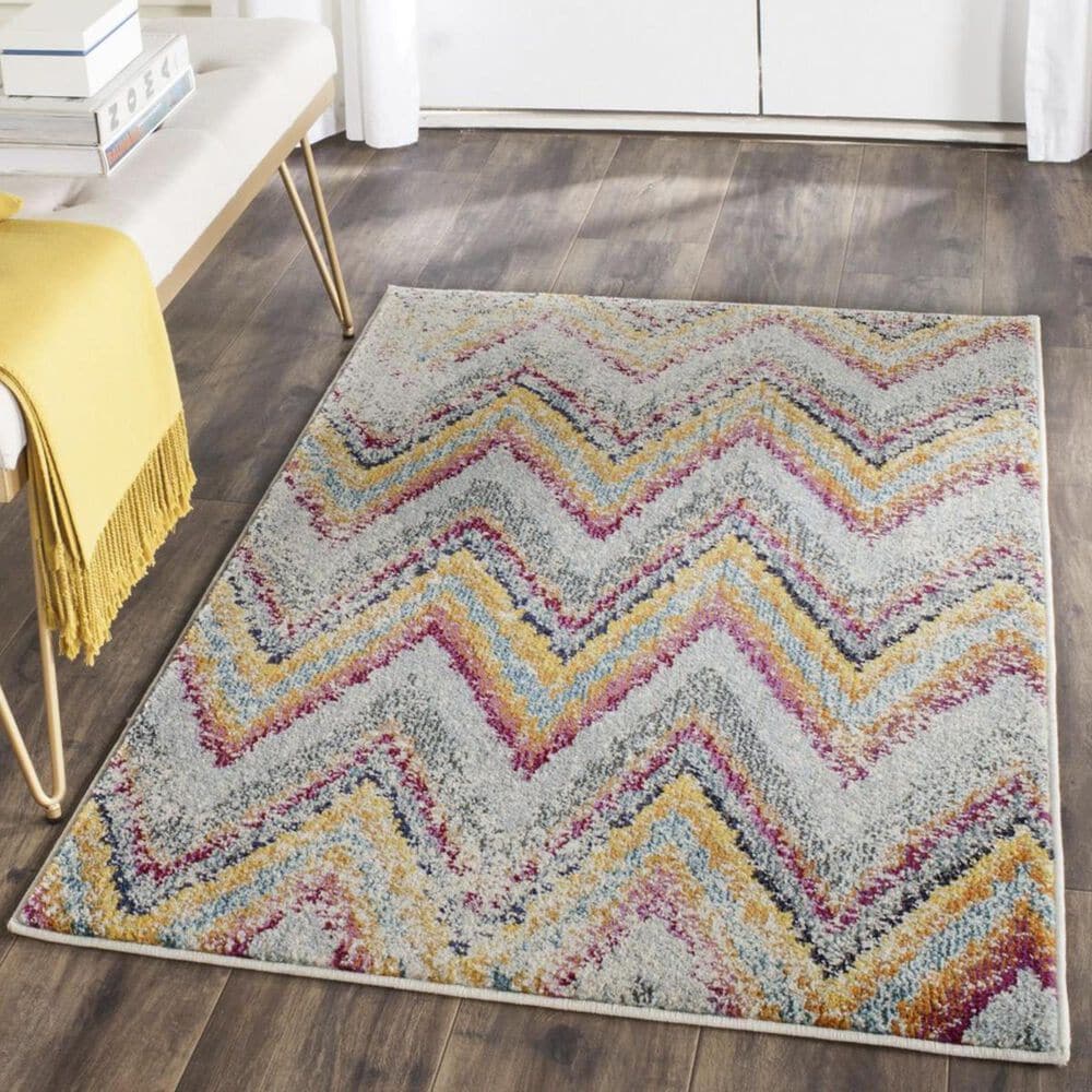 Safavieh Monaco MNC220F 3&#39; x 5&#39; Multicolor Area Rug, , large