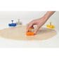 Mrs. Anderson"s Baking Animal Cracker Cookie Cutters in Blue, Orange and Yellow (Set of 4), , large