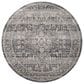 Loloi Katherine 9"6" Round Midnight and Tobacco Area Rug, , large