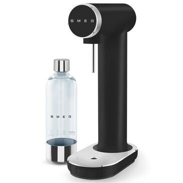 SMEG Collezione Sparkling Water Maker in Black and Chrome, , large