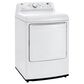 LG 7.3 Cu. Ft. Ultra Large Capacity Gas Dryer with Sensor Dry Technology in White, , large