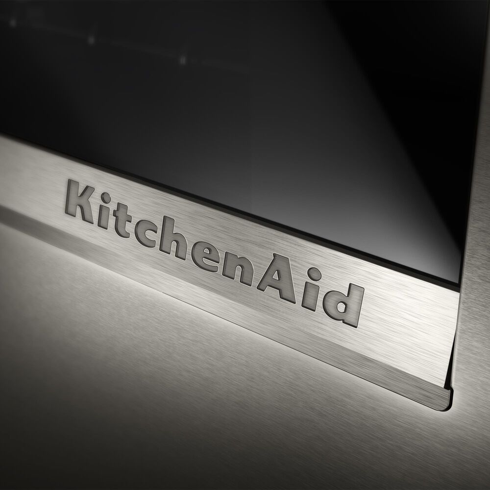 KitchenAid 2-Piece Kitchen Package with Black Ore 30" Smart Single Wall Oven and Stainless Steel 36" Gas Cooktop, , large