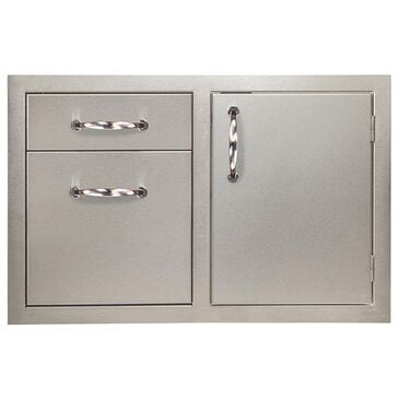 Alfresco 36" Door/Drawer Combo in Stainless Steel, , large