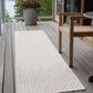 Dalyn Rug Company Hinton 2"3" x 7"6" Linen Indoor/Outdoor Runner, , large
