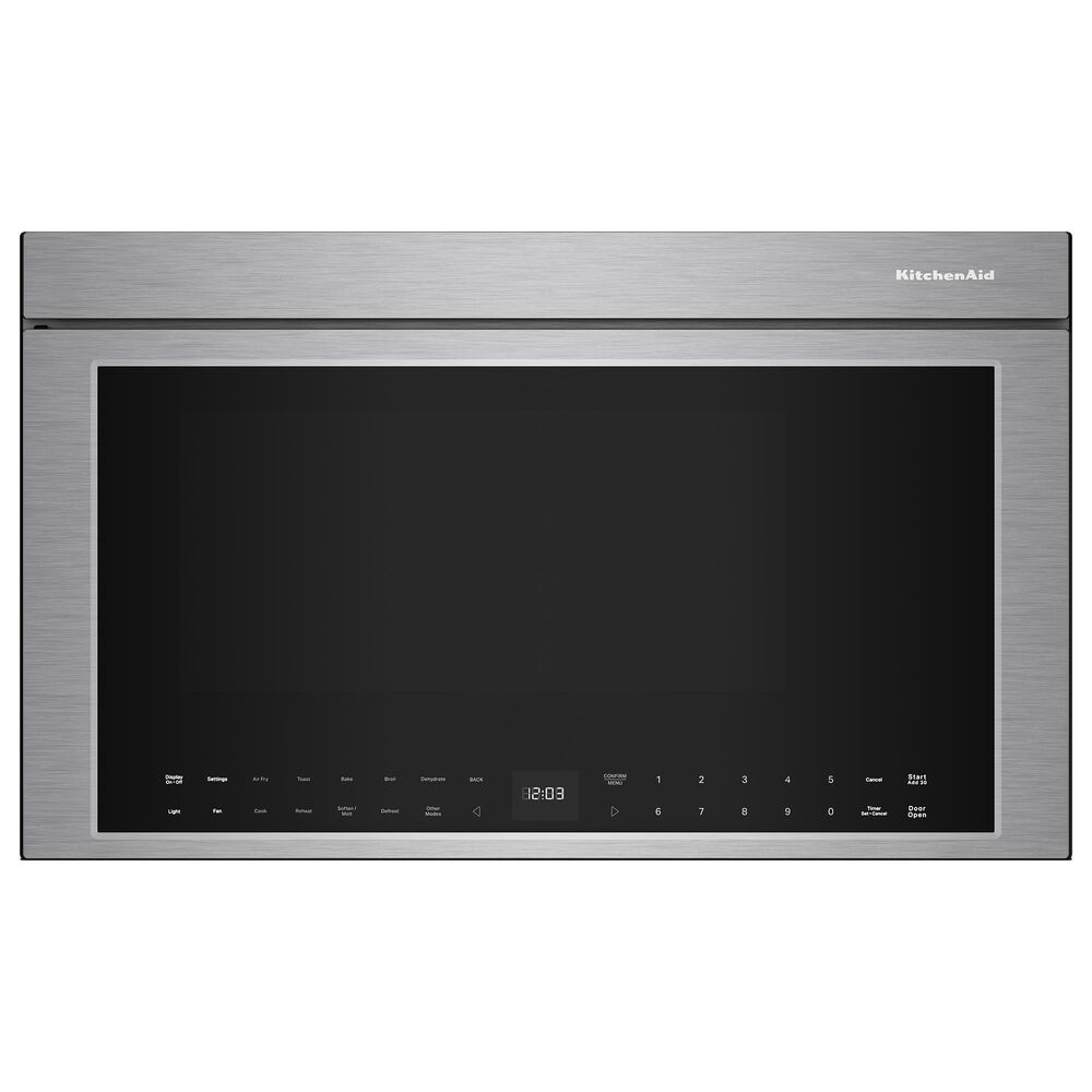 KitchenAid 4pc Kitchen Package with Refrigerator, Range, Microwave, and Dishwasher in Stainless Steel, , large