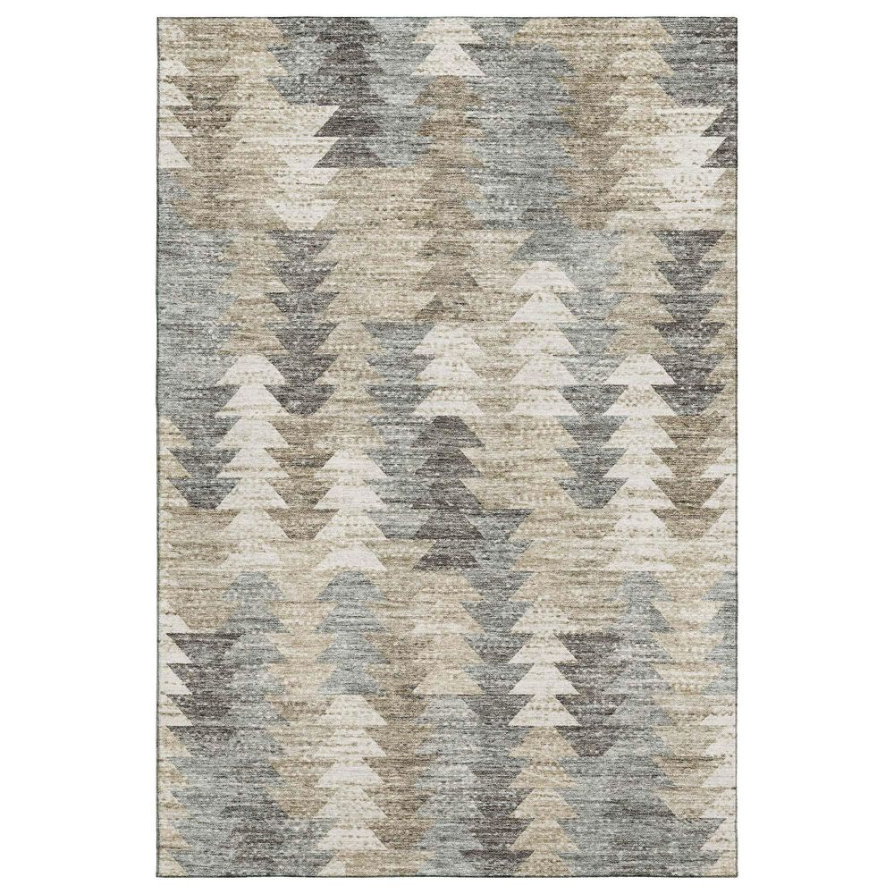 Dalyn Rug Company Trevi TV20 9" x 12" Taupe Area Rug, , large