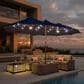 HOMLUX 2-Piece 14.5 ft Patio Umbrella Set in Dark Blue, , large