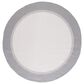 Safavieh Martha Stewart Cyprus 6"7" Round Ivory and Charcoal Area Rug, , large