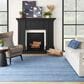 Nourison Interweave 6" x 9" Denim Area Rug, , large
