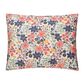 Peking Handicraft Marsh Hens 3-Piece King Floral Quilt Set in Coral, Pink, Green and Navy, , large