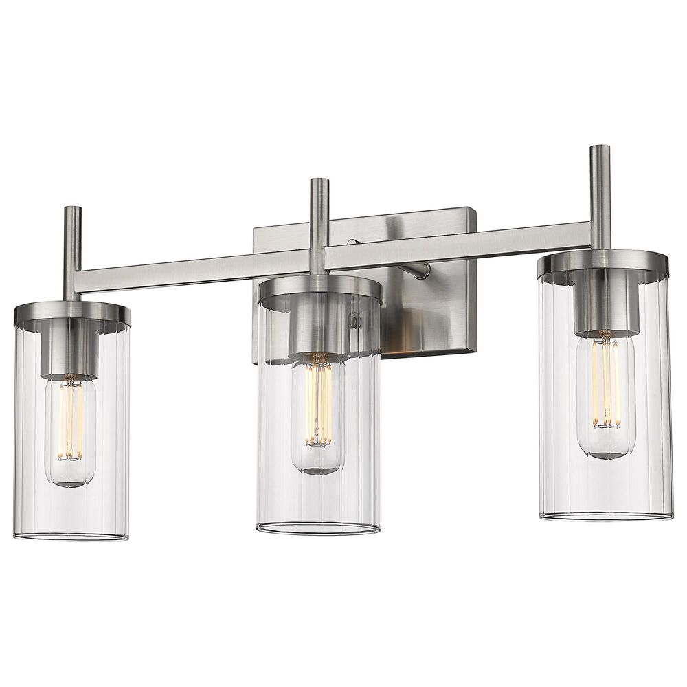 Golden Lighting Winslett 3-Light Bath Vanity in Pewter, , large
