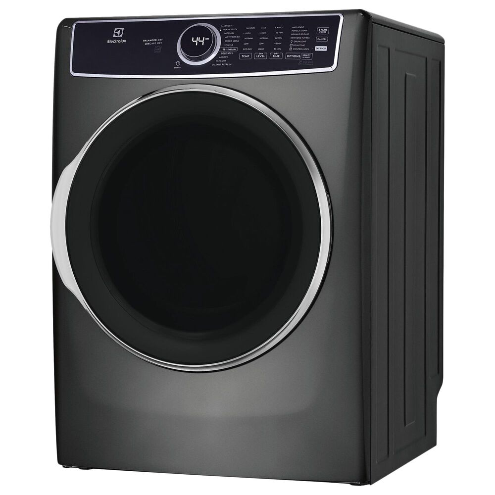 Electrolux 4.5 Cu. Ft. Front Load Washer and 8.0 Cu. Ft. Gas Dryer Laundry Pair in Titanium, , large