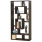 Pacific Landing Bookshelf in Cappuccino with Rectangular Shelves, , large