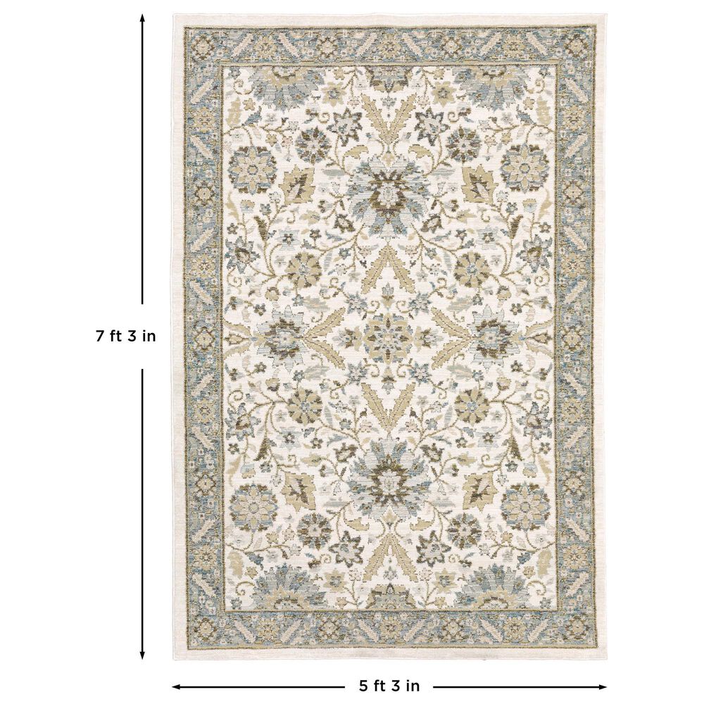 Oriental Weavers Andorra Stone 5&#39;3&quot; x 7&#39;3&quot; Area Rug, , large