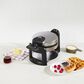 Cuisinart Belgian Round Flip Waffle Maker in Stainless Steel and Black, , large