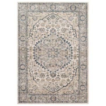 Loloi II Teagan TEA-01 3"4" x 5"7" Natural and Light Grey Area Rug, , large