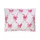Peking Handicraft Abigail 2-Piece Bow Twin Quilt Set in Pink and White, , large