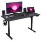 Rta Products Llc Zenith Electric Height Adjustable Sit-to-Stand Desk in Black, , large