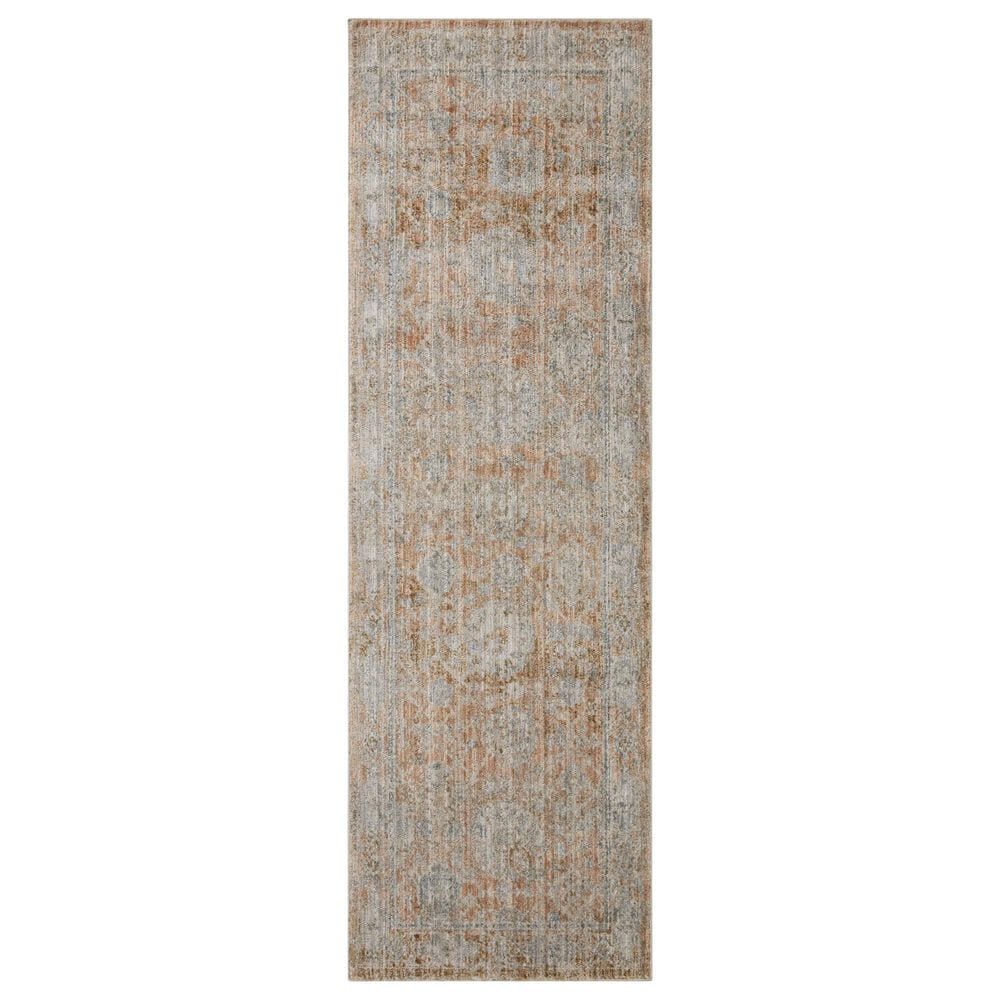 Loloi Katherine 2"7" x 8" Terracotta and Smoke Runner, , large