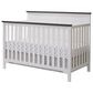 Sorelle Farmhouse 3-Piece Nursery Set in Chocolate and White, , large