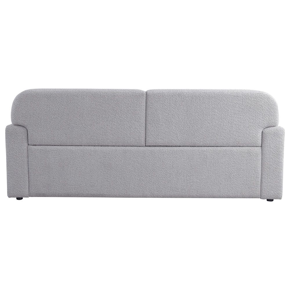 Lifestyle Solutions Willow Stationary Convertible Sofa in Light Gray, , large