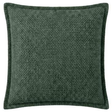 Chanasaya 20" Square Textured Accent Throw Pillow in Green, , large