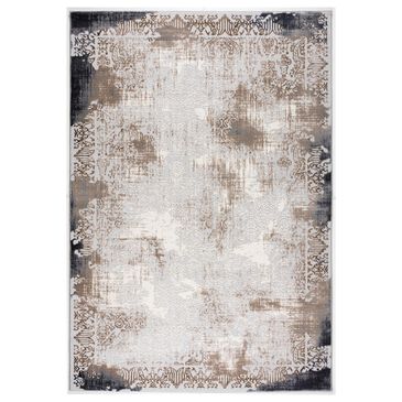 Art Carpet Abington 5" x 7" Mushroom Area Rug, , large