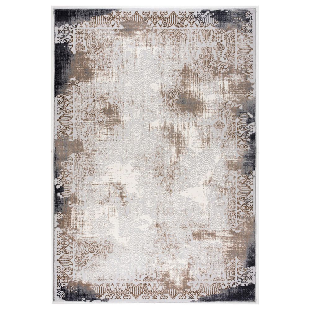 Art Carpet Abington 5" x 7" Mushroom Area Rug, , large
