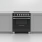 Fisher & Paykel 30" Classic Induction Range with 4 Burners in Black, , large