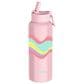 Hurley 32 Oz Oasis Zen Bottle with Straw Cap in Tan Wave, , large