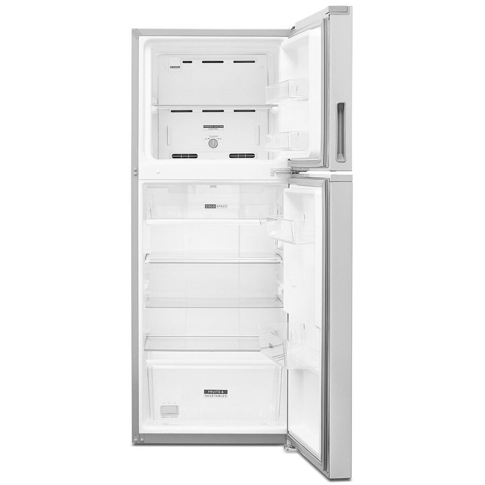 Whirlpool 24&quot; Top Freezer Refrigerator in Fingerprint Resistant Stainless Steel, , large