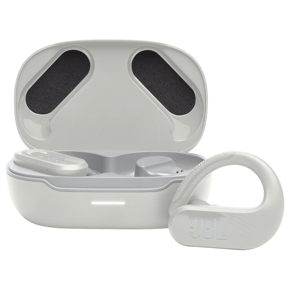 JBL Endurance Peak III True Wireless Sport Headphones in White, , large