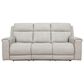 Somerset Home Harbour Power Reclining Sofa in Caruso Light Grey, , large