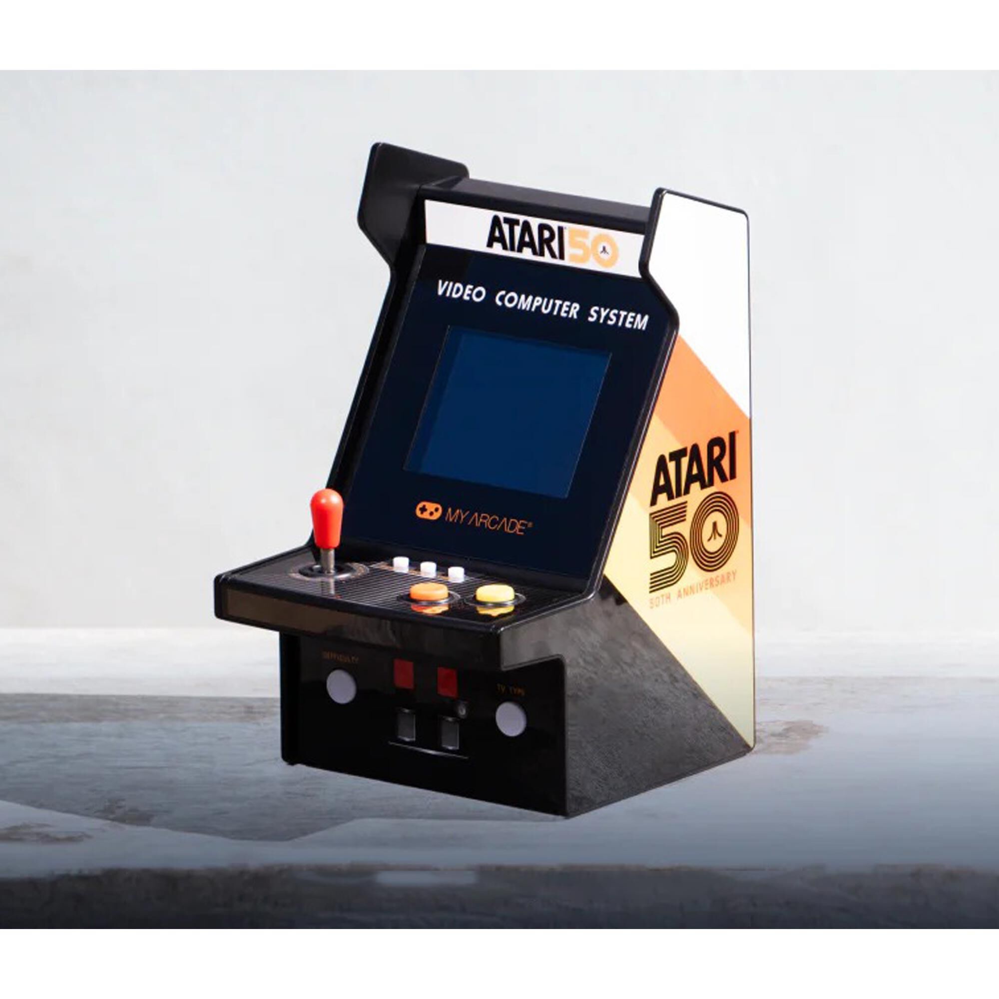 My Arcade Atari Micro Player Pro Portable Retro Arcade in Multicolor