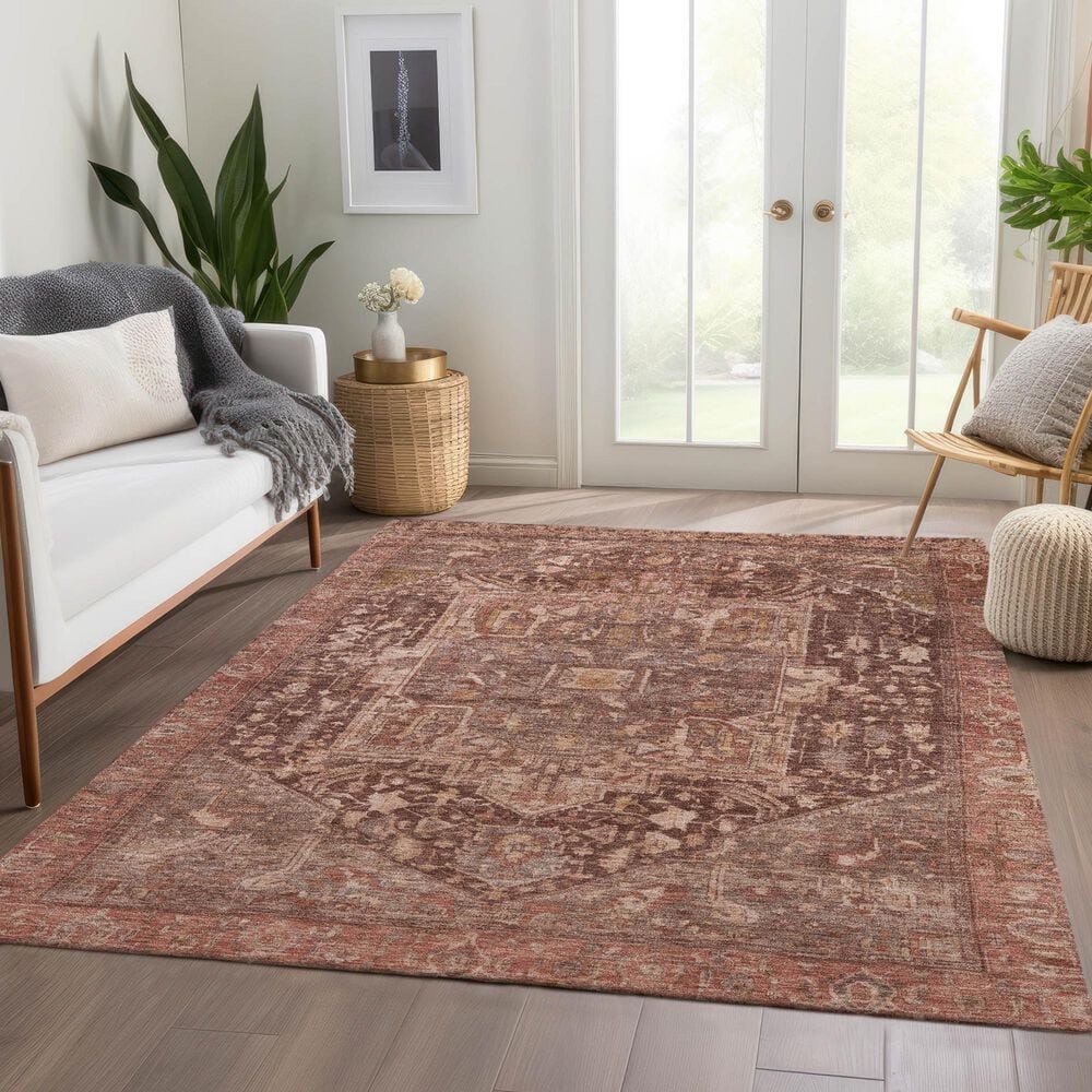 Dalyn Rug Company Solace SL14 8&#39; x 10&#39; Burgundy Area Rug, , large